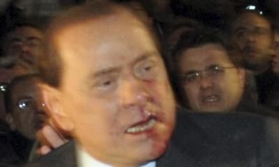 Berlusconija je napadnut nakon govora na stranakom skupu u Milanu