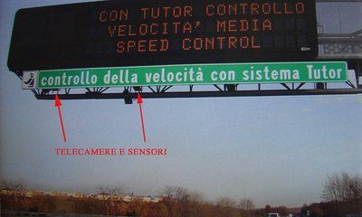 Novi sistem praenja brzine vozila nazvan Tutor prati kretanje automobila u rasponu od deset do 25 kilometara pa, kad ustanovi da ste vozili iznad dozvoljene brzine, sistem biljei tip automobila i broj na tablici