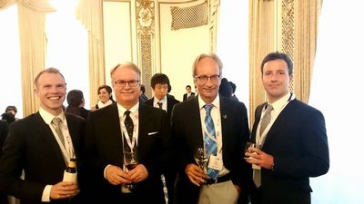 Dr. Juhani Mtt, Dr. Eero Kyllonen, Prof. Dr.sc Olavi Airaksinen, Dr.sc. Marinko Rade