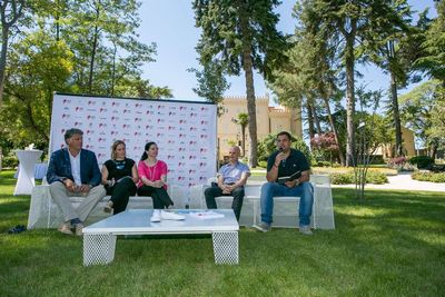 Govornici na press konferenciji