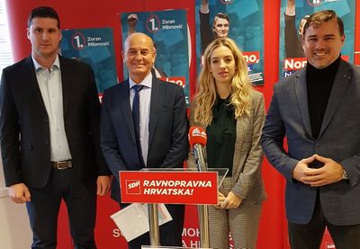 Slijeva: Marko Ferenac, Vili Bassanese, Sanja Radolovi i Danijel Feri