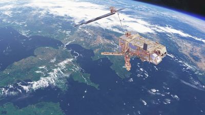 MetOp je bio prvi europski meteoroloki satelit koji je 2006. obiao Zemlju od pola do pola, na visini od 800 km (ESA)