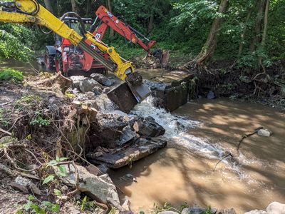 Jedna od mnogih pregrada na naim rijekama (c) wwf