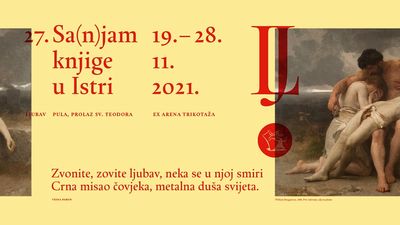 Plakat 27. Sa(n)jam knjige u Istri (autor: Oleg uran)