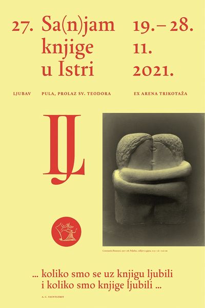 Plakat 27. Sa(n)jam knjige u Istri (autor: Oleg uran)